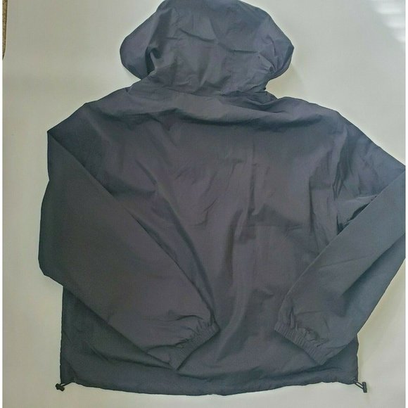 Calvin Klein Jeans Men's Full Zip Hooded Windbreaker Jacket Black 2490 0029 010 - Picture 7 of 16